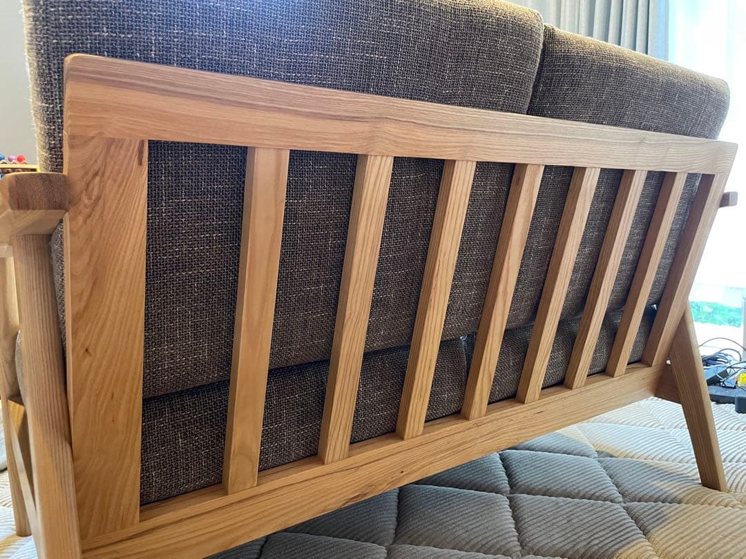 Re:CENO 2人掛けソファ　Henry ブラウン