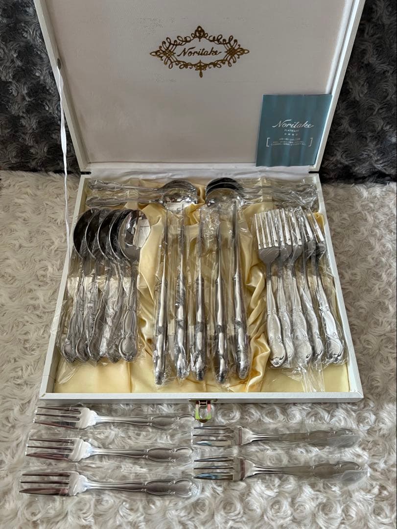 ノリタケ　カトラリーセット　パレス　ディナーセット〈25本セット〉※難あり