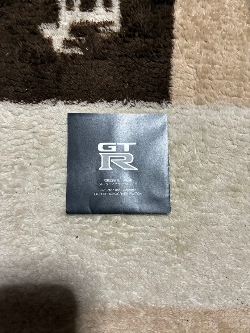 300個限定 シリアルNo.付き GT-R R35 限定クロノグラフウォッチ