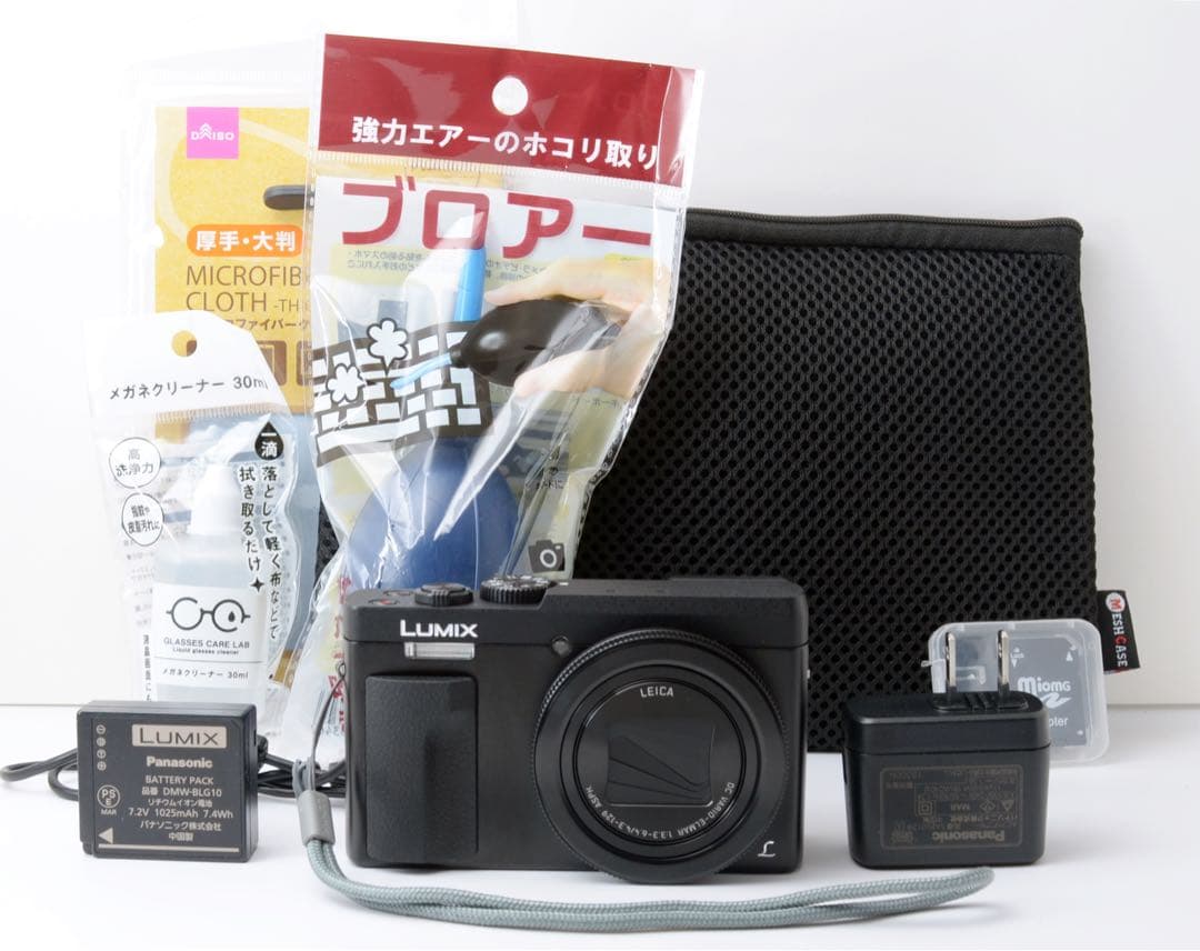 美品！Panasonic LUMIX TZ90★Wi-Fi内蔵★すぐ使える