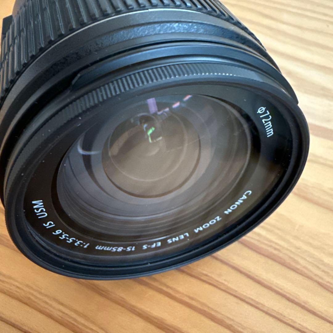 美品 Canon キャノン EF-S 15-85mm IS USM☆超広角レンズ