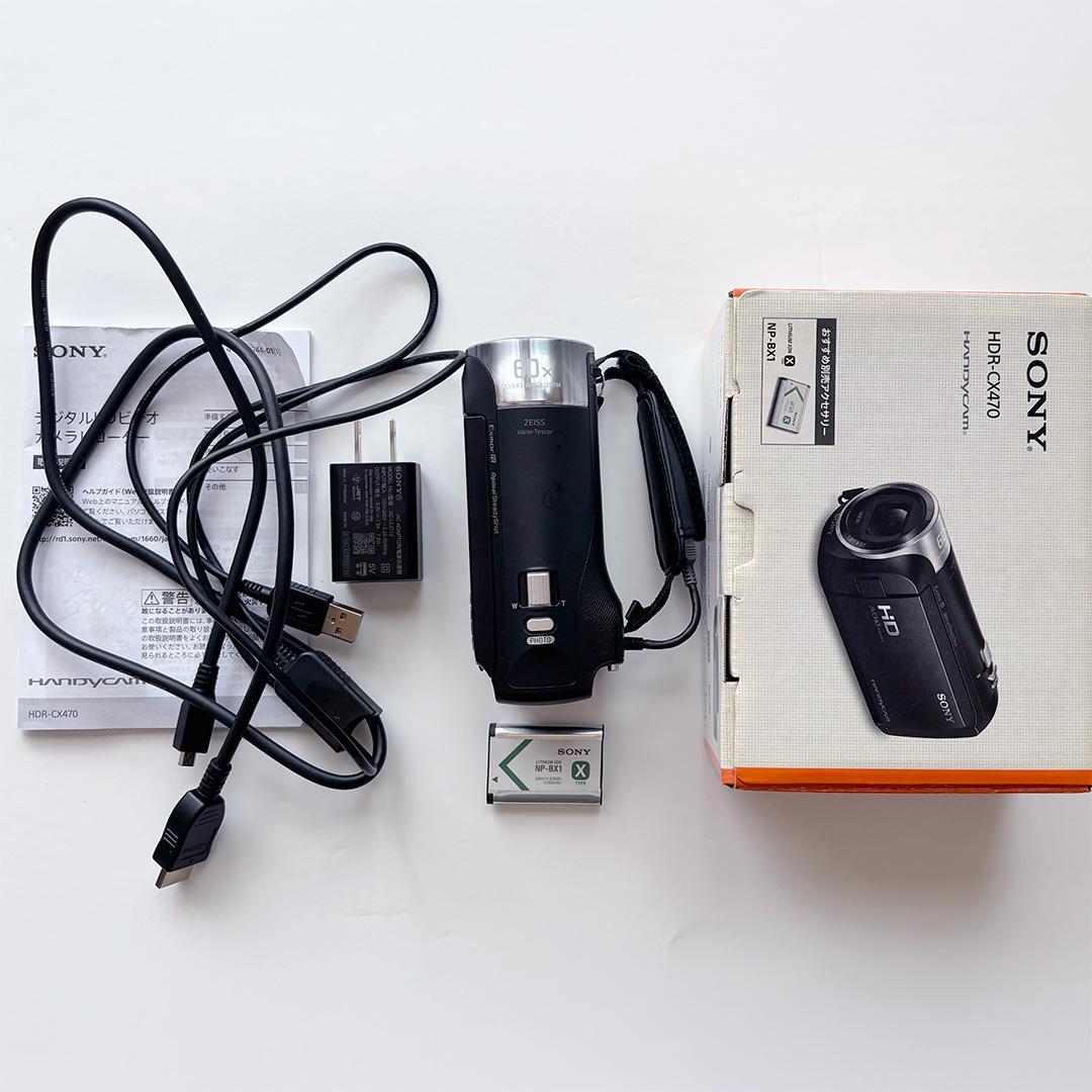 SONY HDR-CX470 ブラック