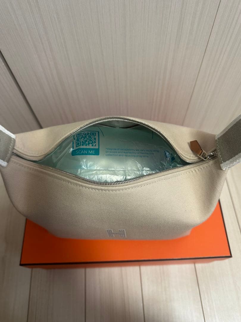 【新品未使用】HERMES ブリッドアブラックPM ナチュラル