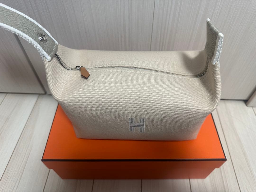【新品未使用】HERMES ブリッドアブラックPM ナチュラル