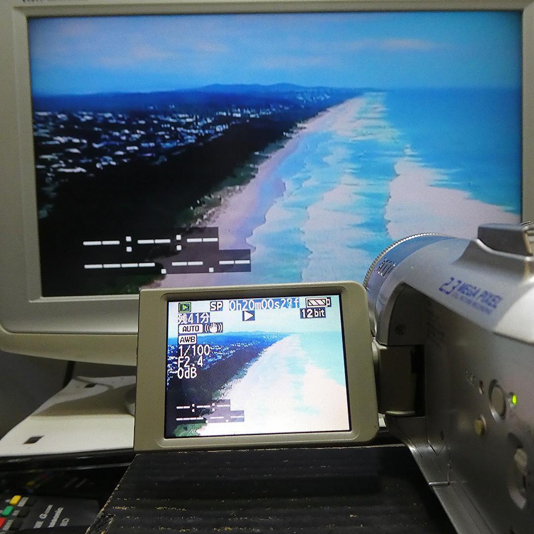 動作良好 パナソニック NV-GS150 MiniDVビデオカメラDVD化に最適