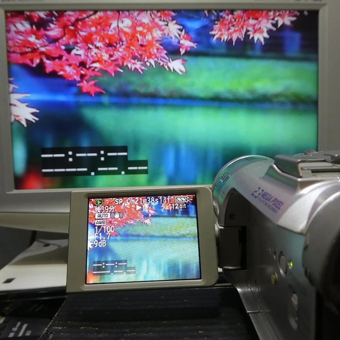 動作良好 パナソニック NV-GS150 MiniDVビデオカメラDVD化に最適