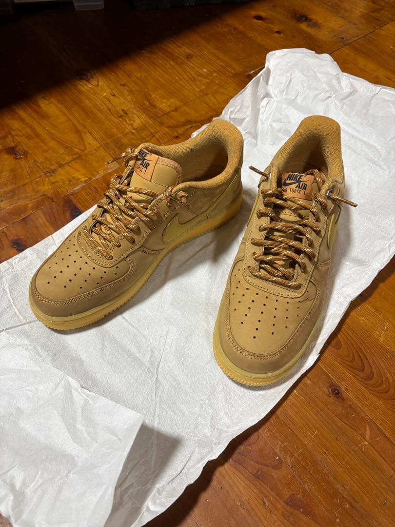 air force 1 ベージュ　ウィート