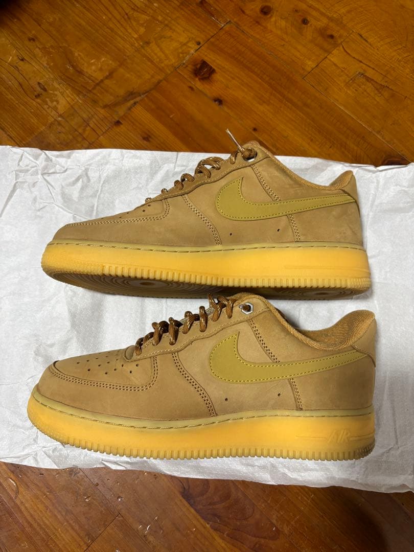 air force 1 ベージュ　ウィート