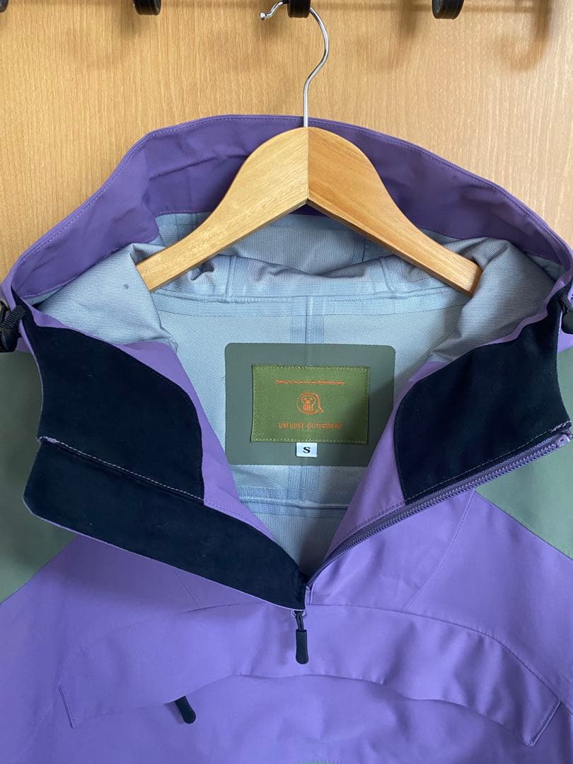 unfudge アンファッジ スモークアノラックSスモークビブパンツXSセット