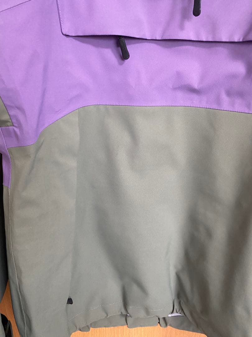 unfudge アンファッジ スモークアノラックSスモークビブパンツXSセット