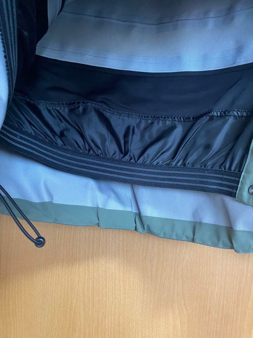 unfudge アンファッジ スモークアノラックSスモークビブパンツXSセット