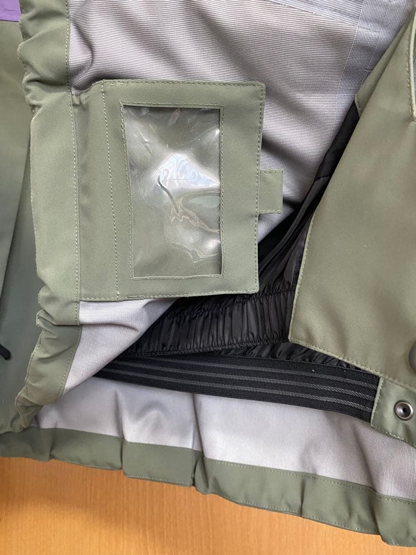 unfudge アンファッジ スモークアノラックSスモークビブパンツXSセット