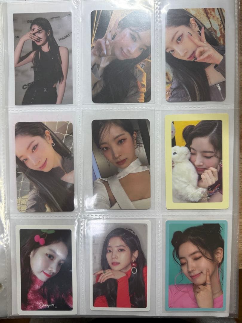 TWICE ダヒョン トレカ　34枚セット
