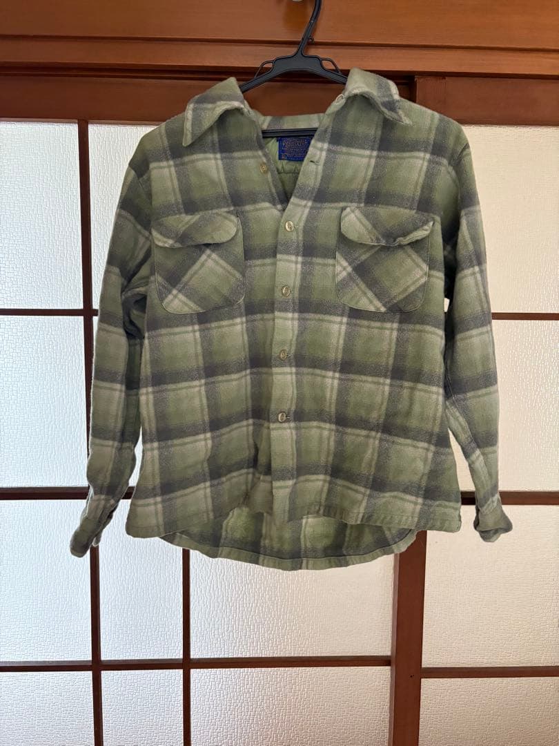 PENDLETON 70s ネルシャツ チェック USA製 アメカジ グランジ