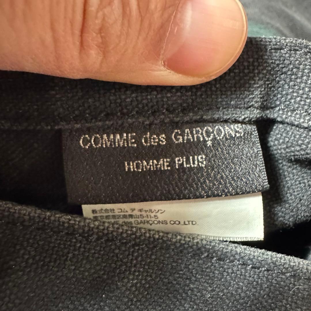 コムデギャルソンオムプリュス　ニュースペーパーバッグ　ロゴ　アーカイブ　雰囲気系