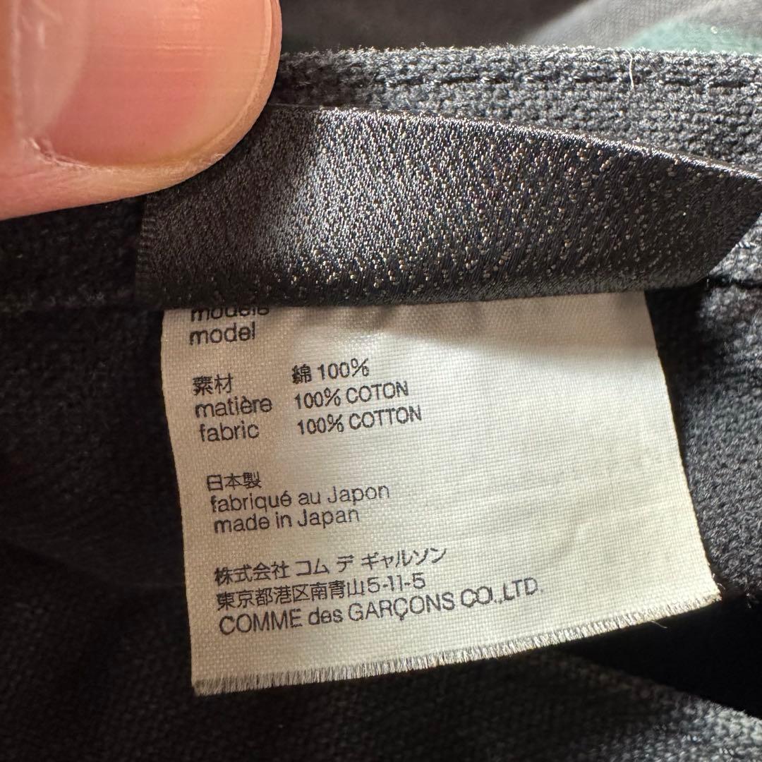 コムデギャルソンオムプリュス　ニュースペーパーバッグ　ロゴ　アーカイブ　雰囲気系