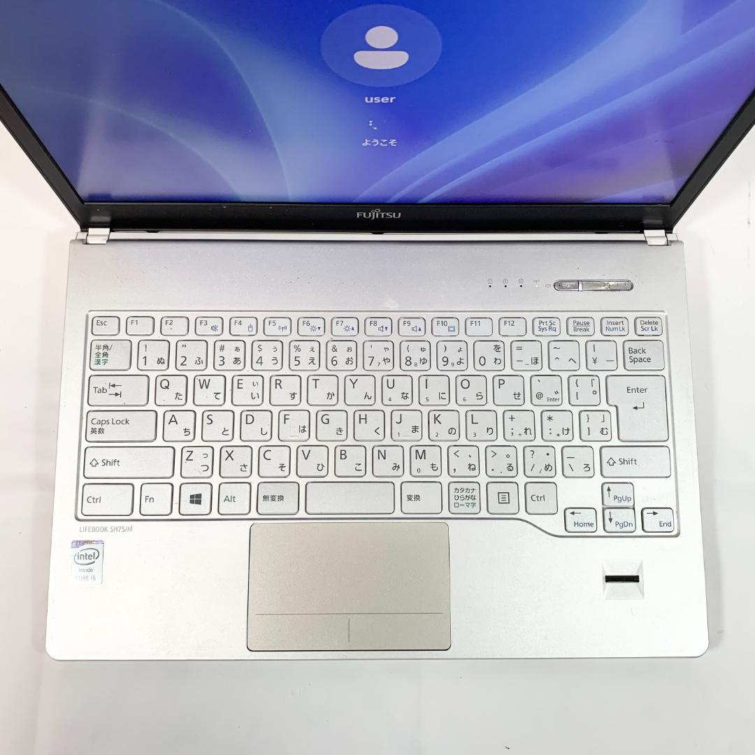 【匿名配送】ノートパソコン／白　Windows11　Webカメラ／オフィス付き✨