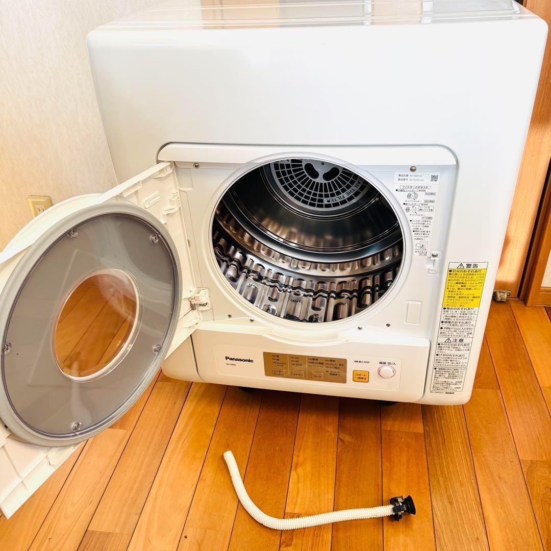 【美品】パナソニック 衣類乾燥機 NH-D603 6kg 高年式　24年製