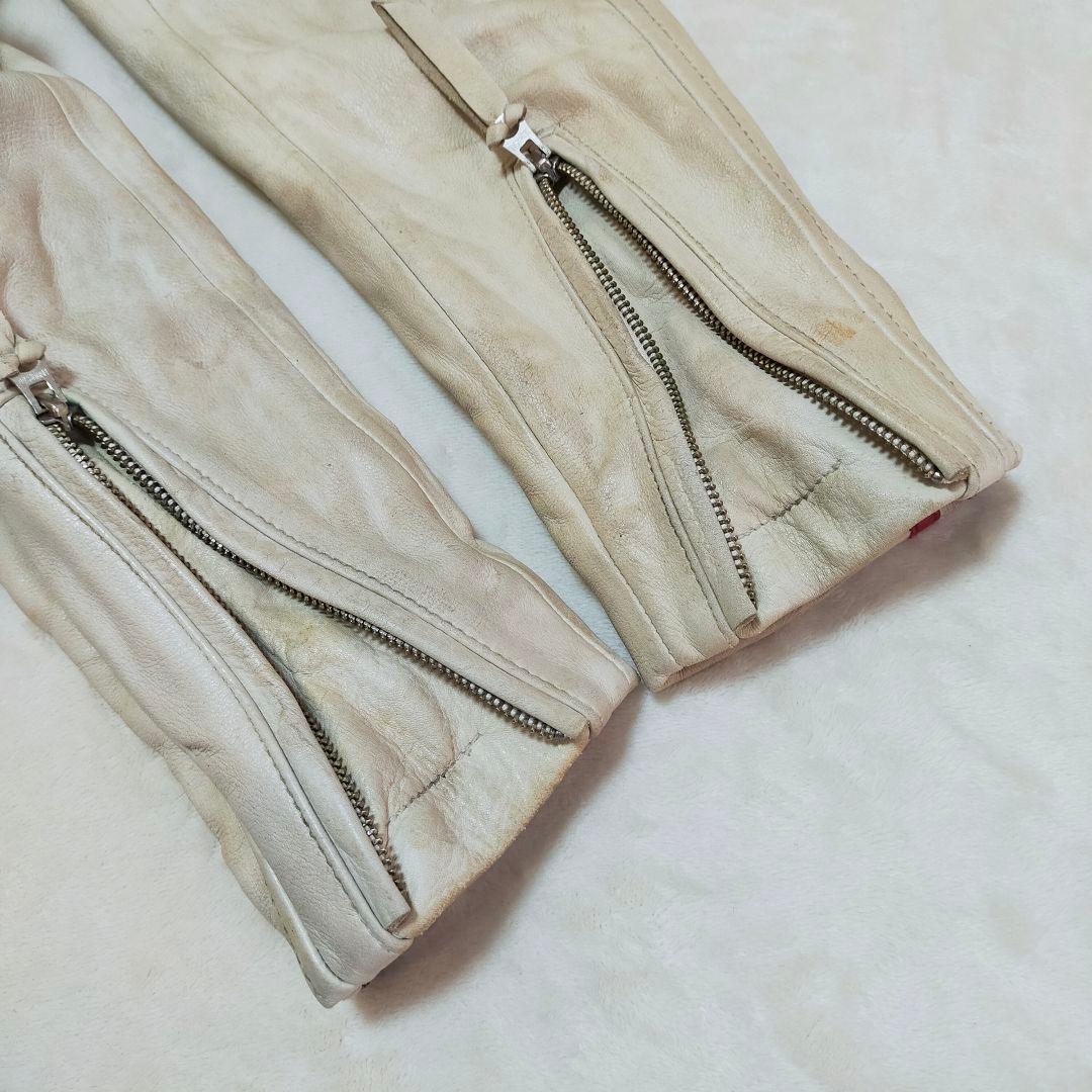 SCHOTT　L　クラッシックレーサーシングルライダースジャケット