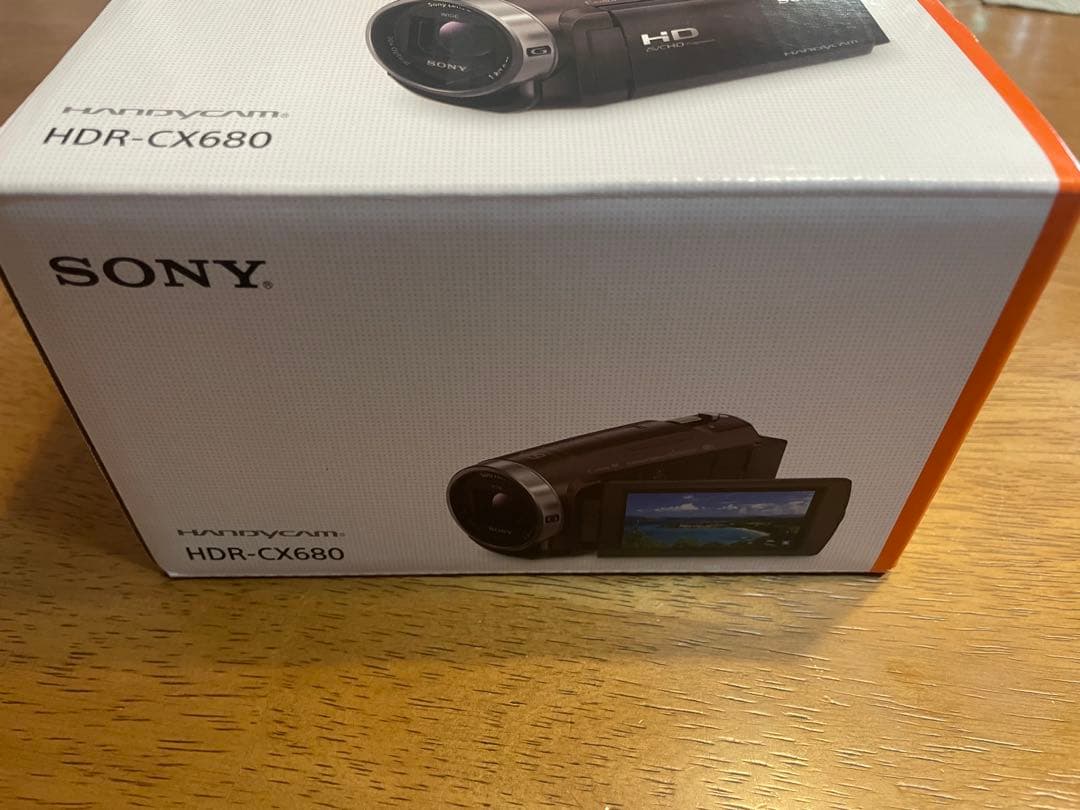【新品未使用】デジタルHDビデオカメラレコーダー HDR-CX680