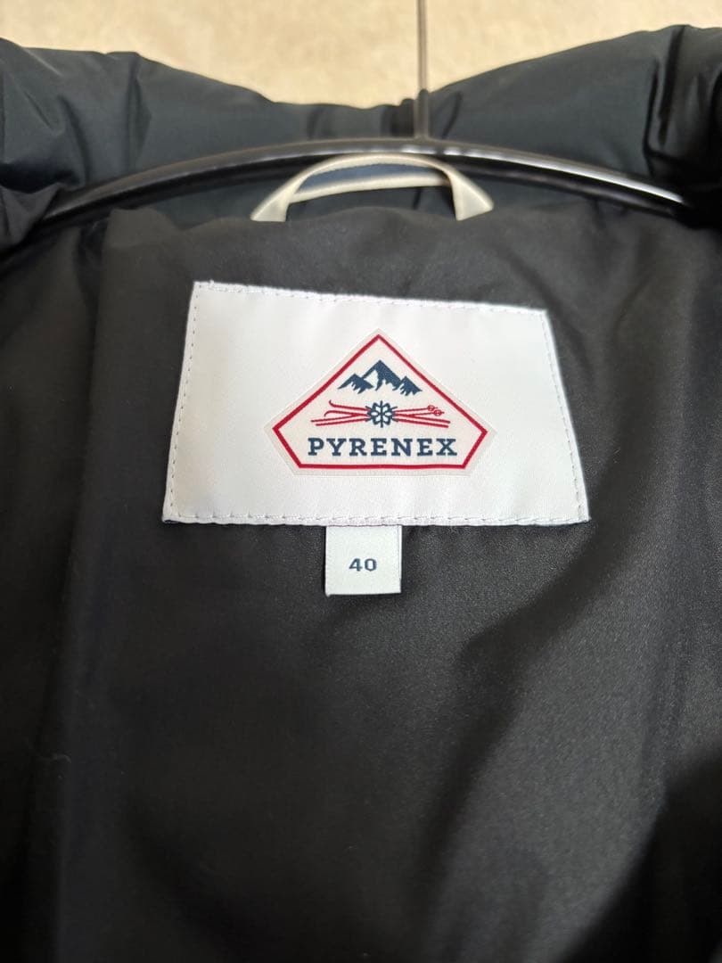 【美品】PYRENEX レディース ダウンコート HWS006 ブラック