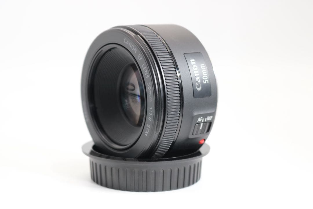 新品級 【Canon EF50mm F1.8 STM】 単焦点レンズ 安心保証◎