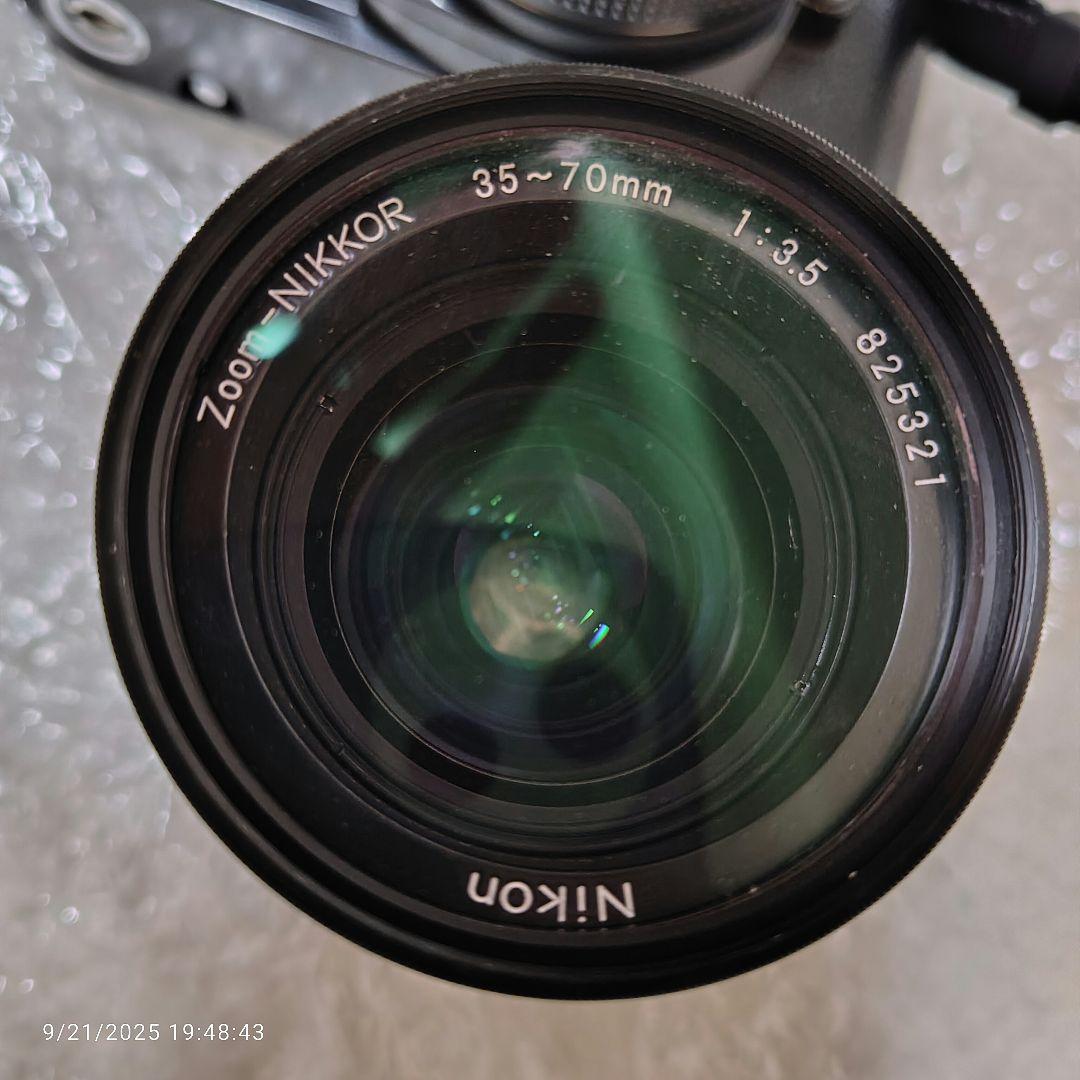 【3点セット】Nikon FM、Ai 28/2.8、Ai-S 35-70/3.5