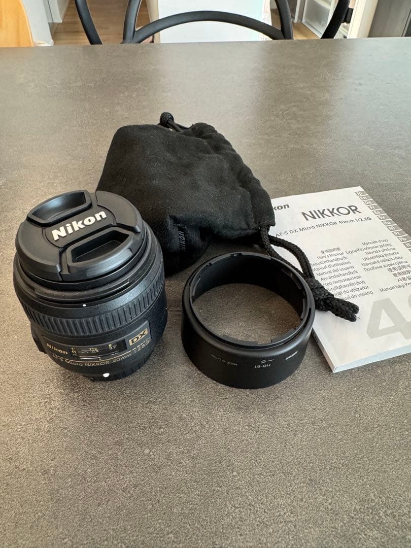 レンズ(単焦点) Nikon AF-S DS Micro NIKKOR 40mm f/2.8G