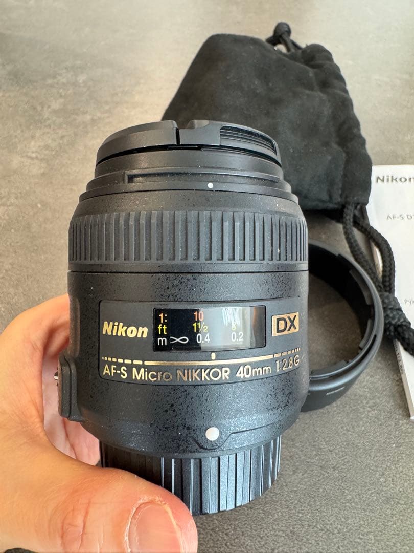 レンズ(単焦点) Nikon AF-S DS Micro NIKKOR 40mm f/2.8G