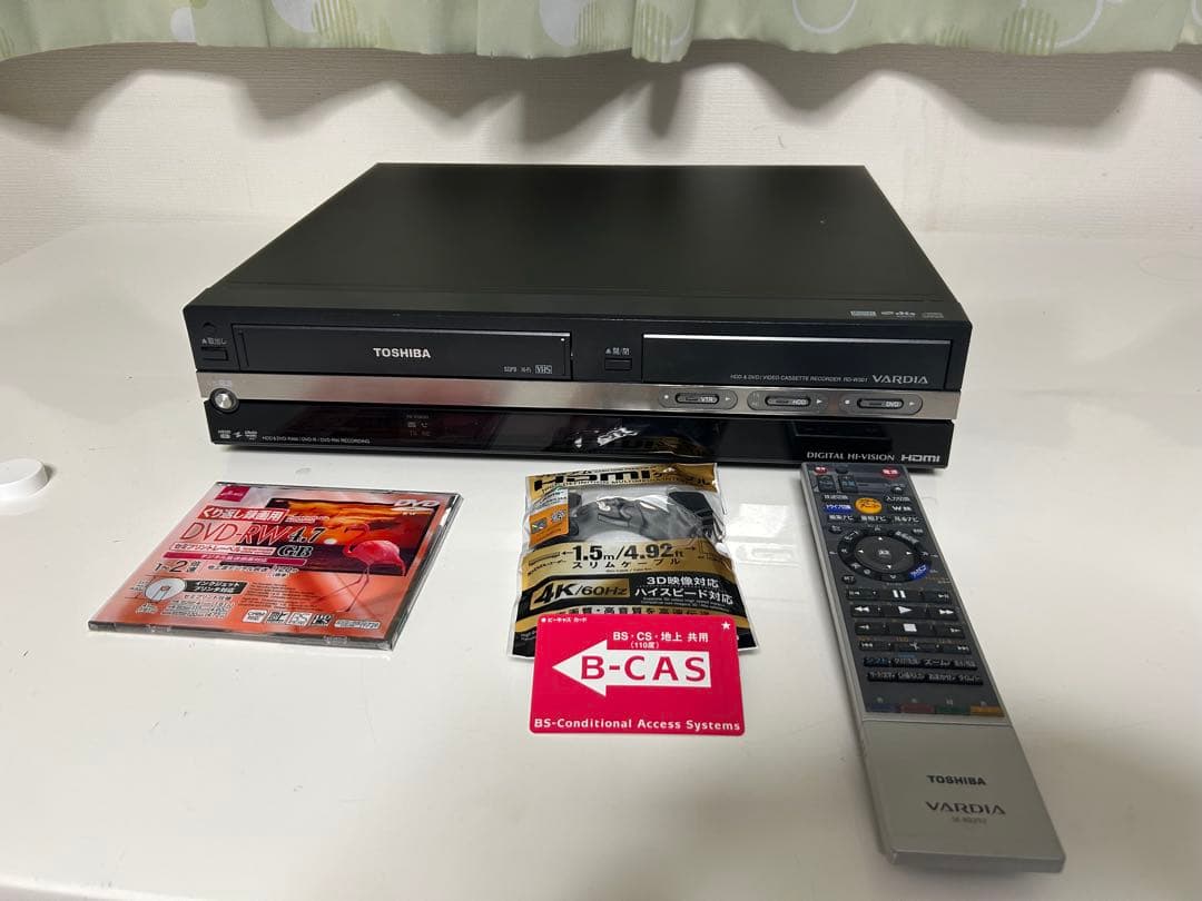 TOSHIBA VHS一体型DVDレコーダー RD-W301