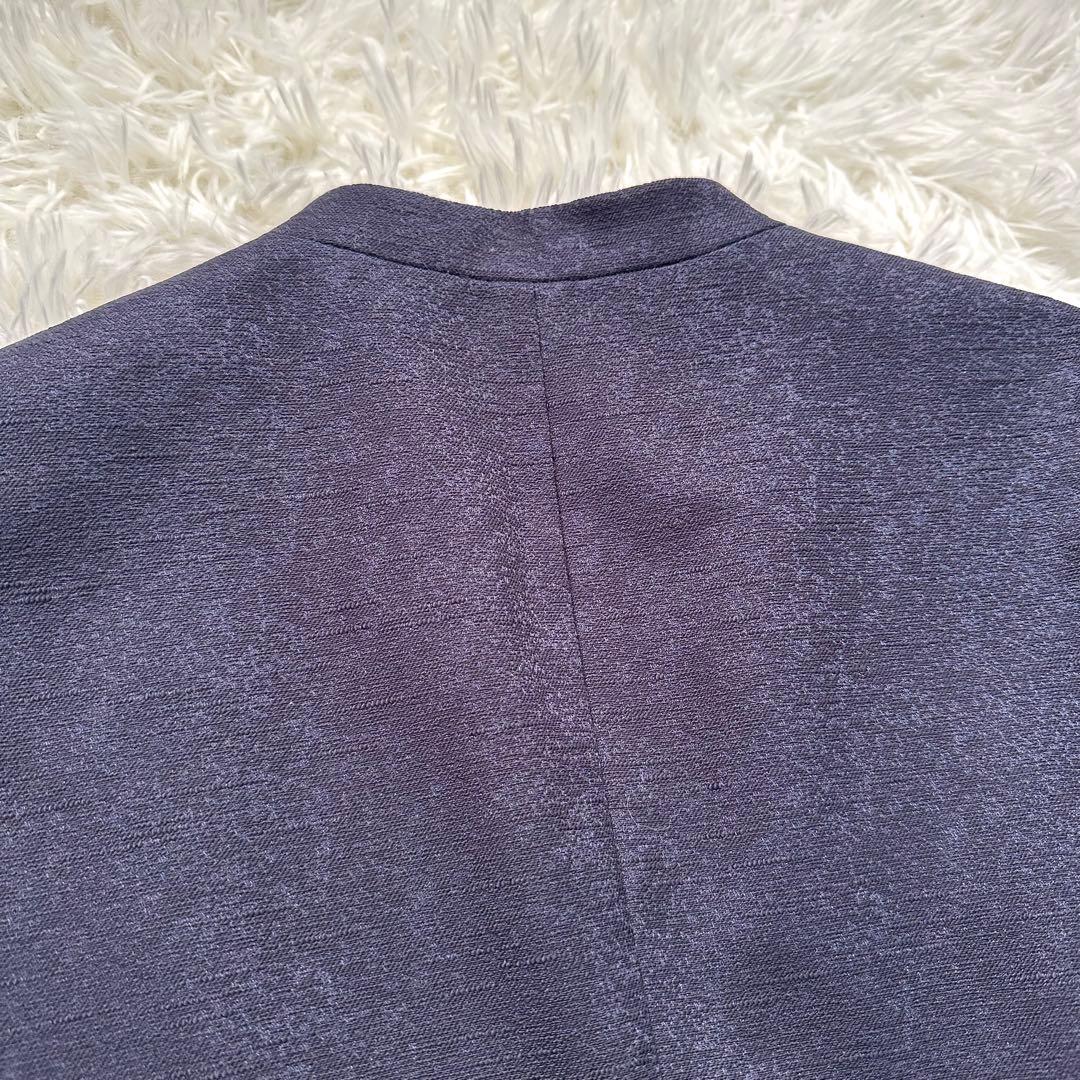 PLST スラブストレッチ カラーレスジャケット スティックパンツ セットアップ