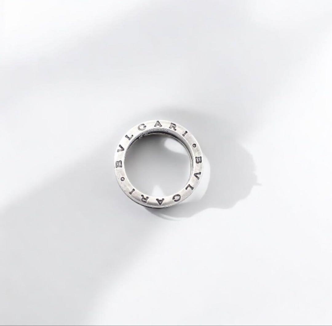 Bulgariシルバーリング Bzero-1 セーブザチルドレンサイズ54
