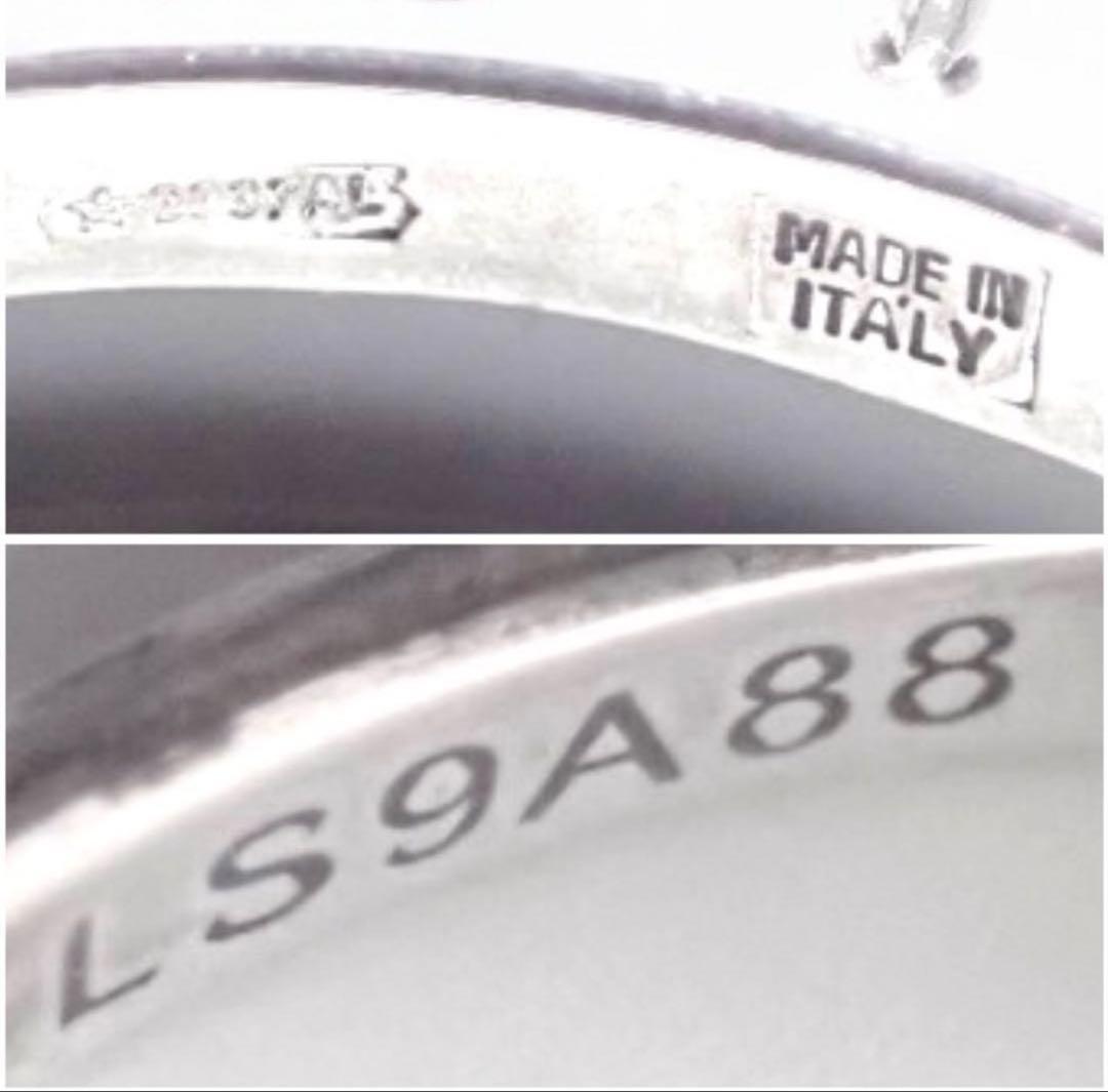 Bulgariシルバーリング Bzero-1 セーブザチルドレンサイズ54