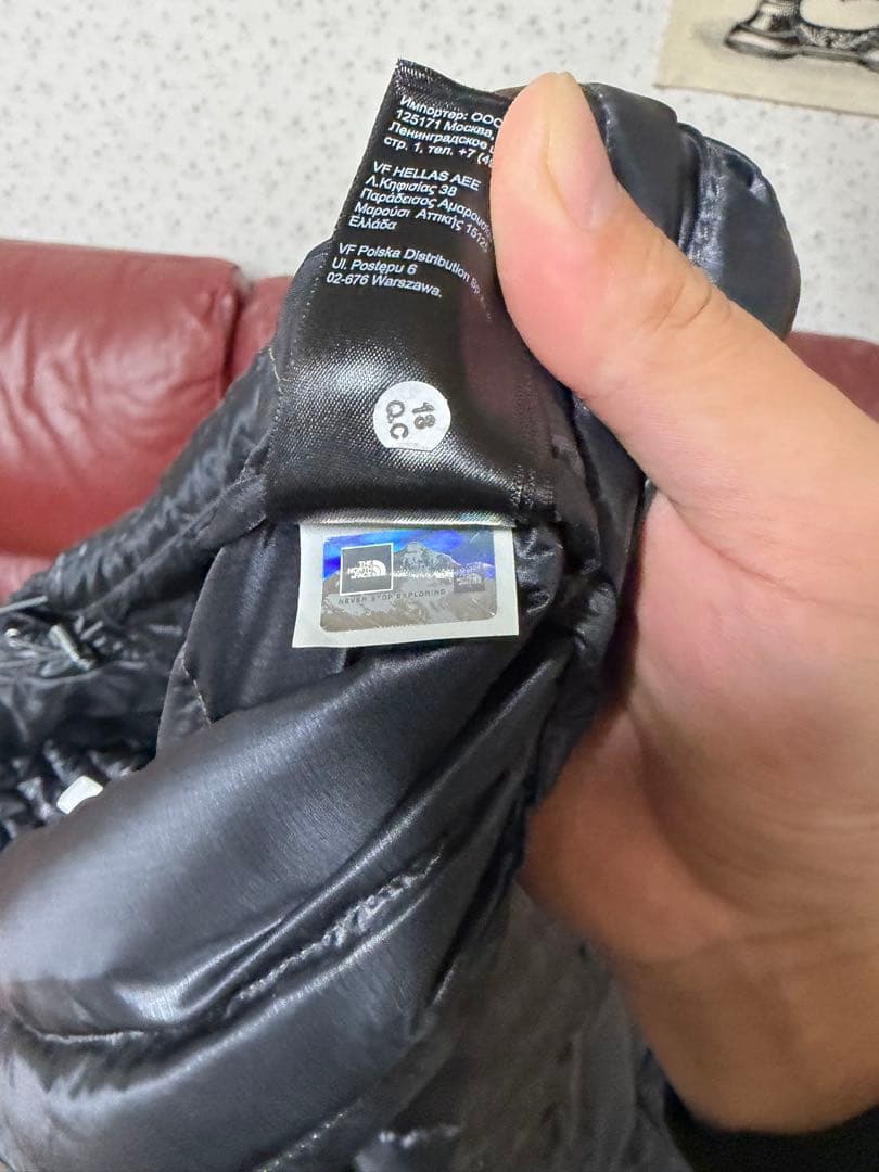 The North Face ブラック ダウンジャケット XXL