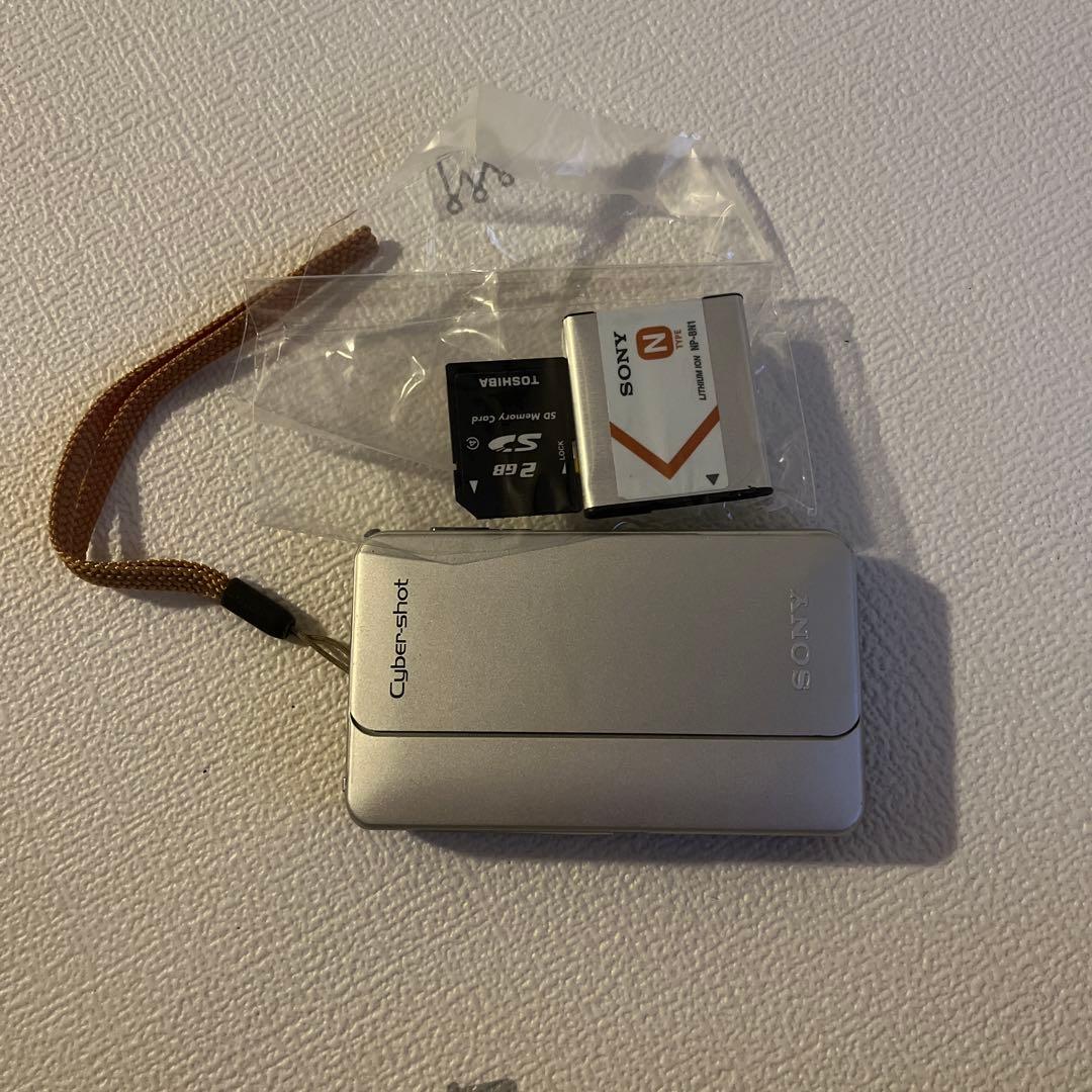 SONY Cyber-shot TX10 シルバー 中古良品 付属品完備