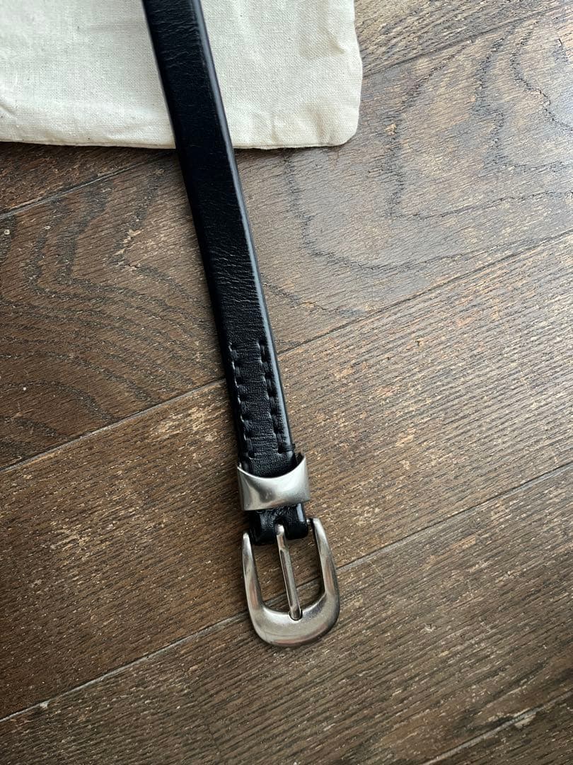 【週末まで価格】OUR LEGACY BLACK LEATHER 80