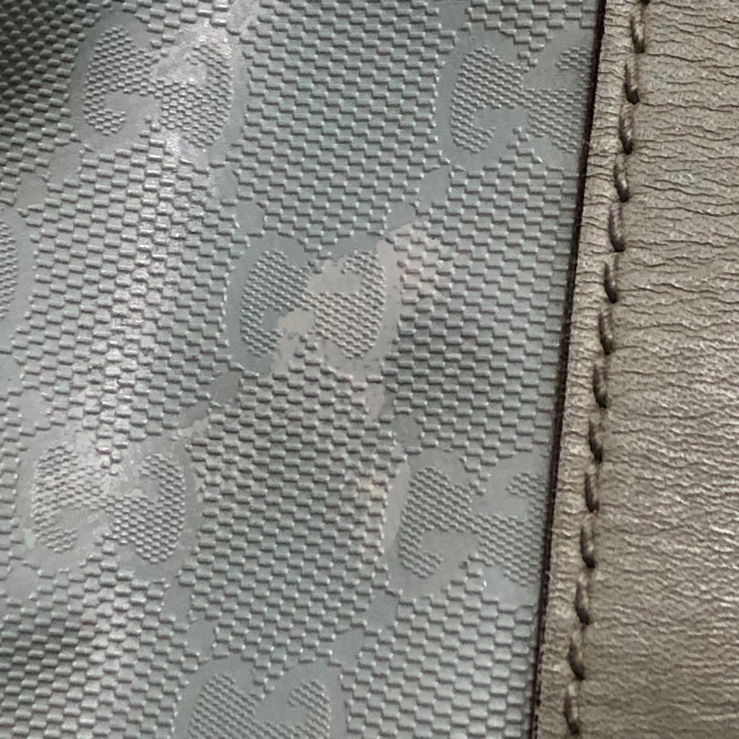 グッチ ハンドバッグ ミニボストン GGスプリーム 緑 FS389