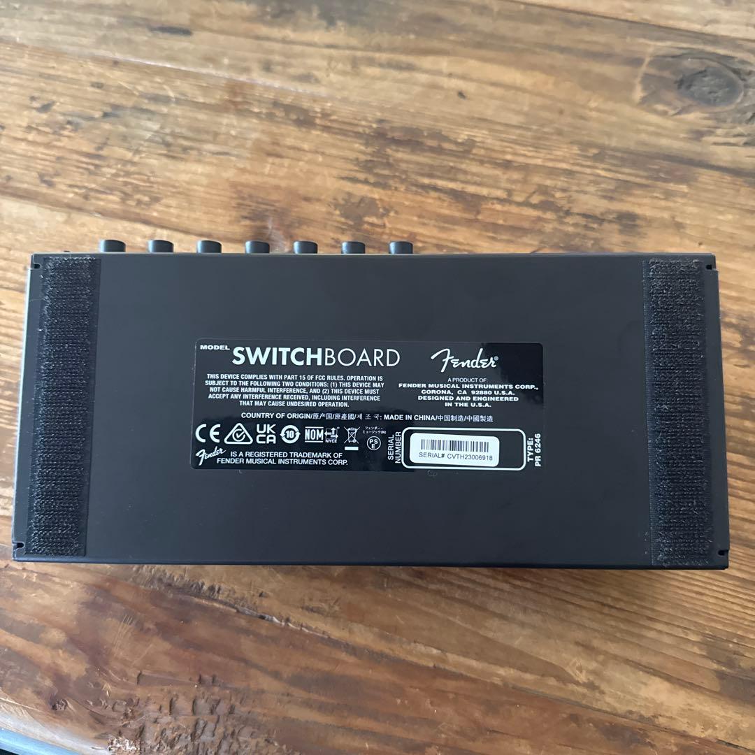 値引中！Fender SWITCHBOARD スイッチャー