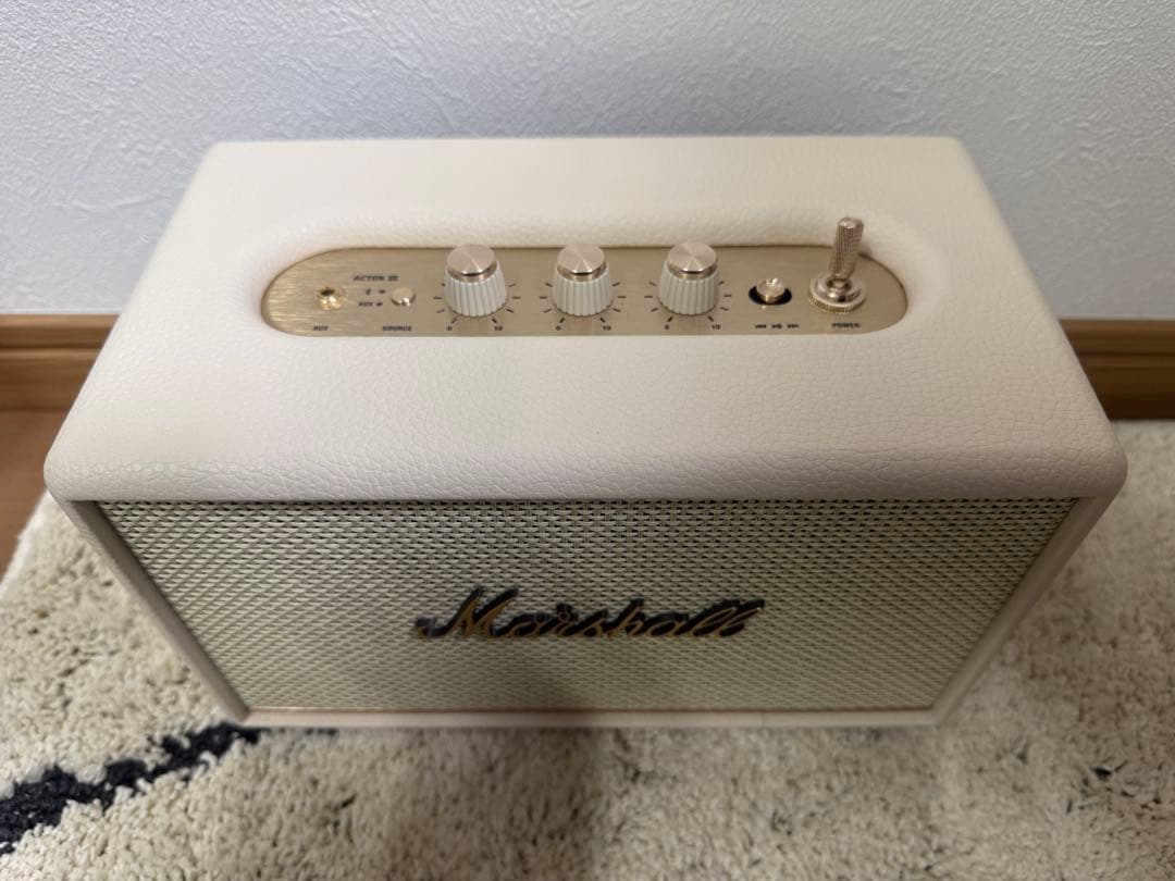 Marshall ActonⅢ Cream Bluetooth スピーカー