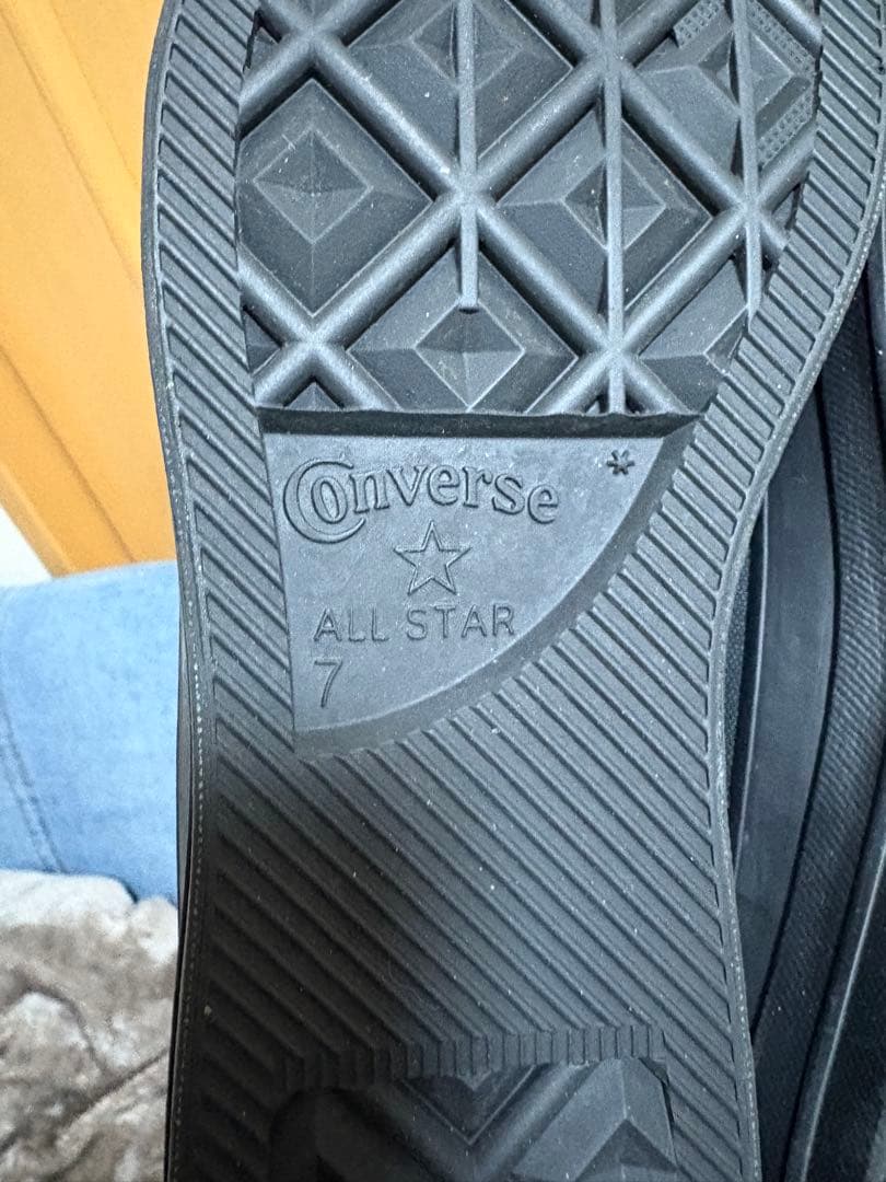 オールスター　GORE-TEX OX ALLSTAR ブラックモノトーン　US7