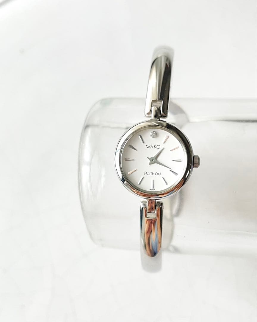 【お盆値下げ中】和光　ブレスレットウォッチ　腕時計　シルバー