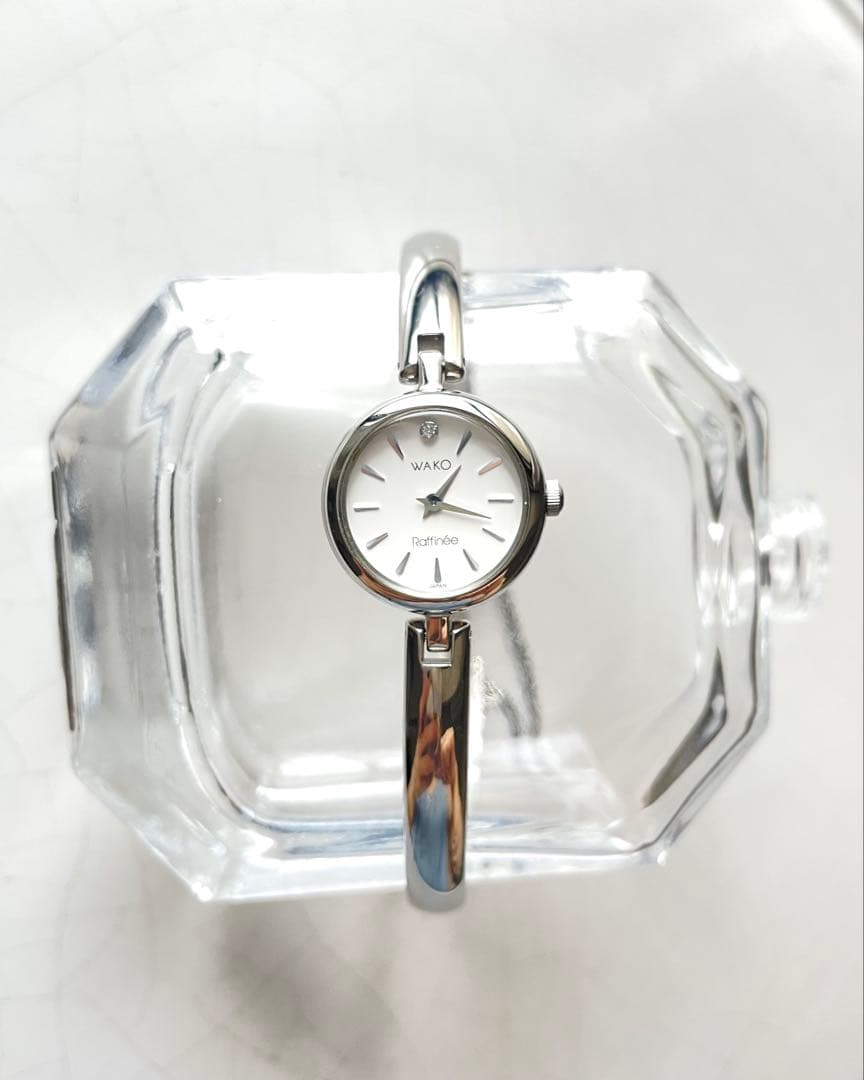 【お盆値下げ中】和光　ブレスレットウォッチ　腕時計　シルバー