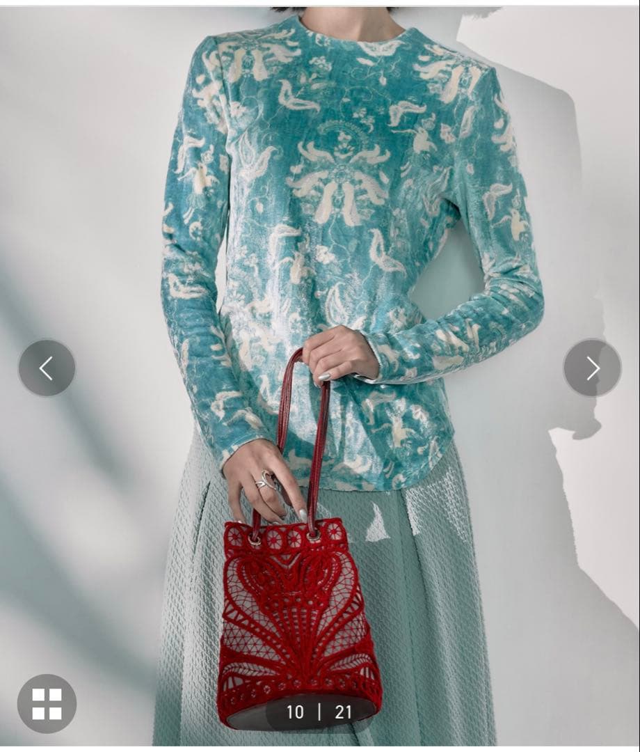 Mame Kurogouchi ベロアジャージトップ 2 Studious別注