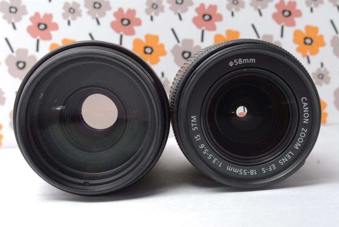 ❤Canon EOS 70D❤トリプルレンズ❤Wi-Fi接続❤単焦点レンズ付き❤