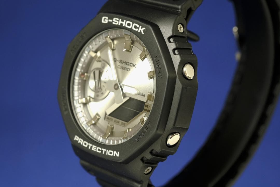 【綺麗】G-SHOCK GA-2100SB メタリック カシオーク (183)