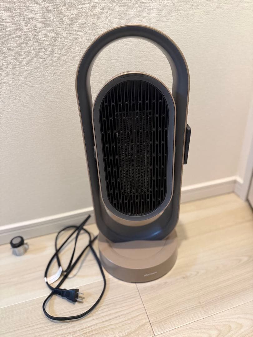 plus more(プラスモア) 3D セラミックヒーター&ファン リモコン付