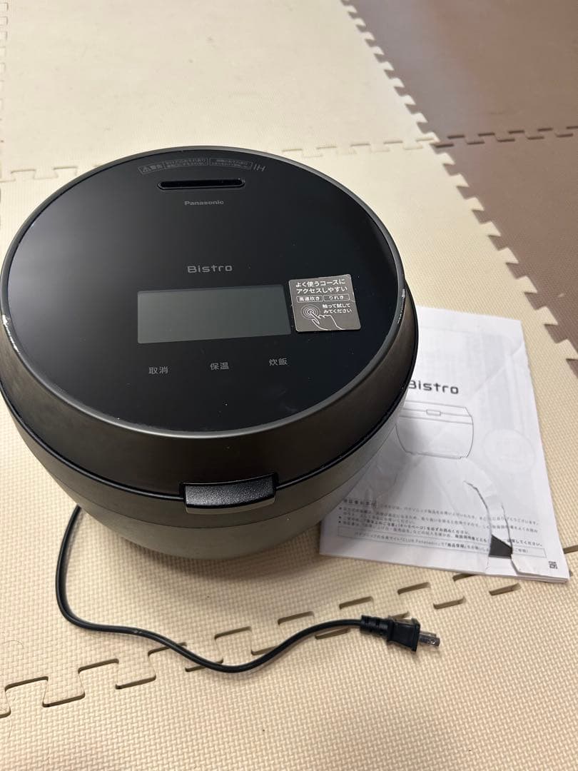 Panasonic Bistro 炊飯器 取扱説明書付き