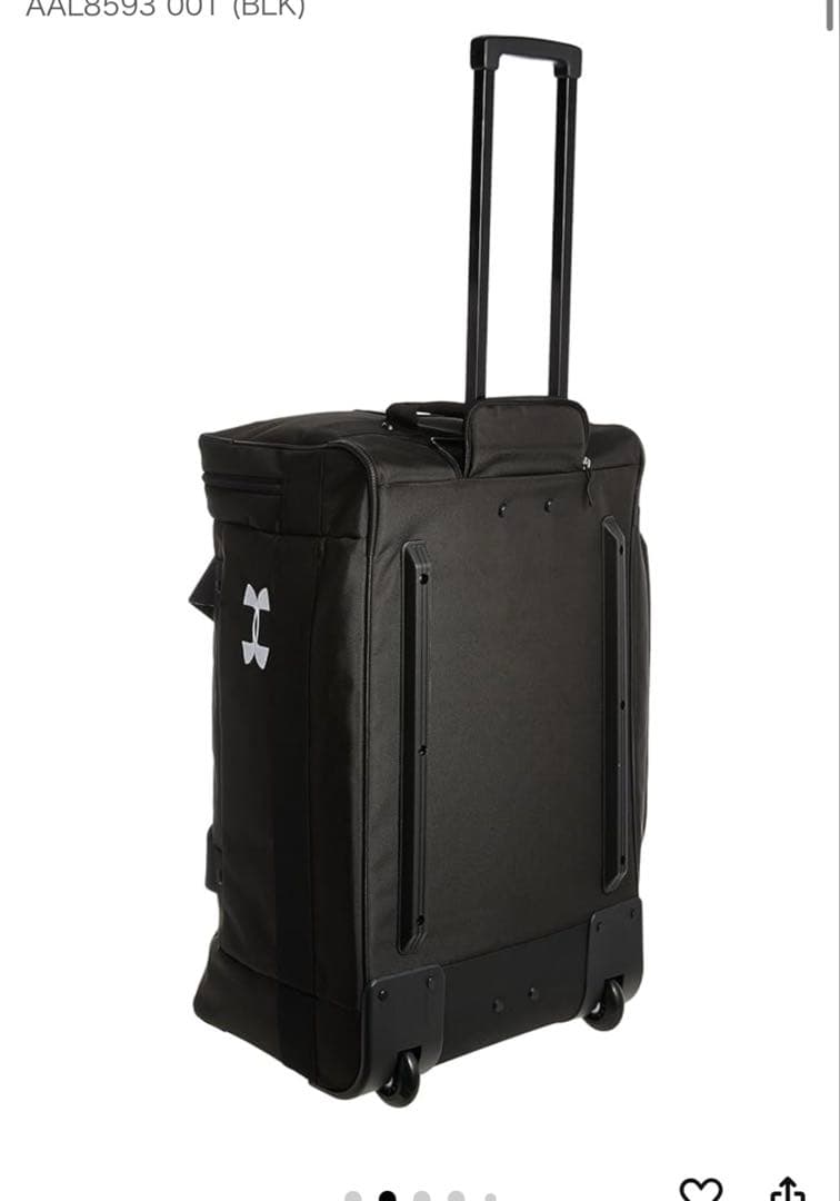 UNDER ARMOUR UAロードゲームホイールバッグ (BLK)