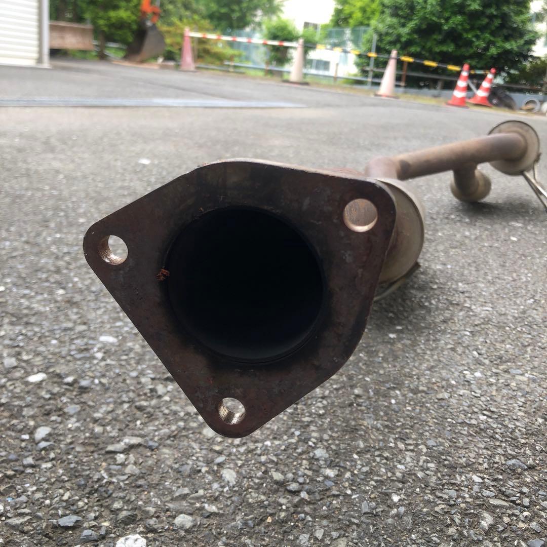 s2000 ステンレス製マフラー 青色テールパイプ