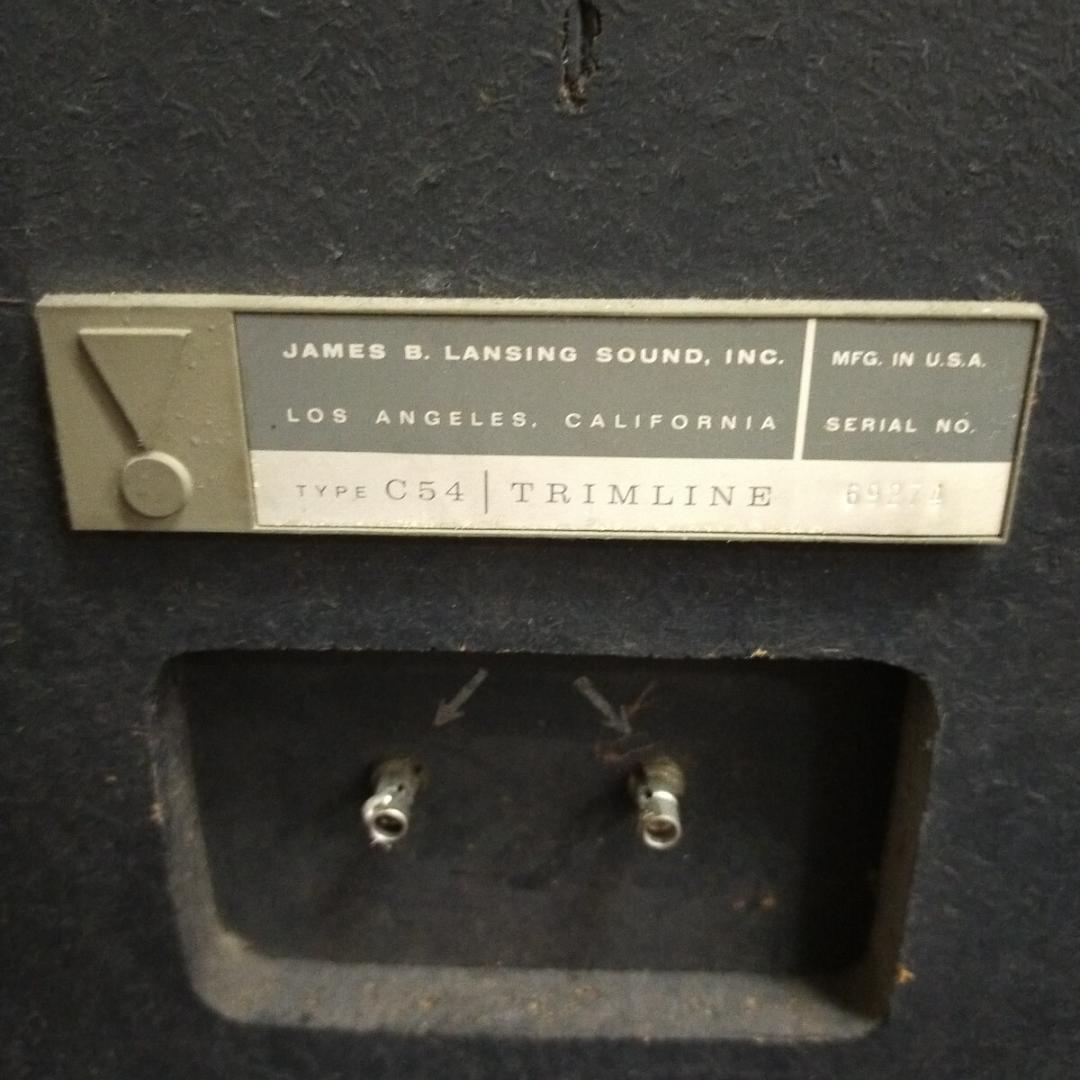 JBL C54 TRIMLINE トリムラインスピーカー 現状品